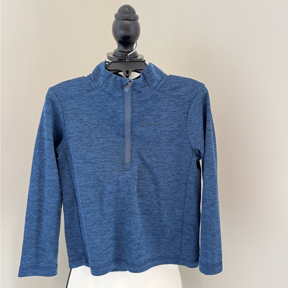 Columbia Blue Quarter-Zip Pullover